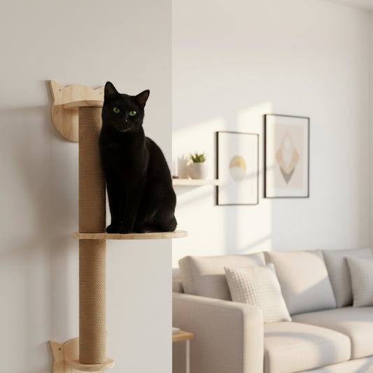 Griffoir à chat mural arbre