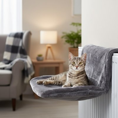 Hamac pour Chat radiateur lit de luxe