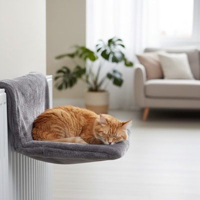 Hamac pour Chat radiateur suspendu