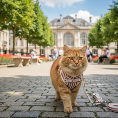 Harnais et laisse pour chat pour toutes les morphologies