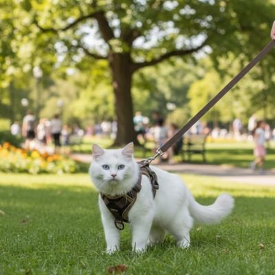 Harnais pour chat 