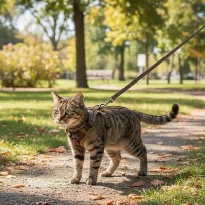 Harnais pour chat liberté