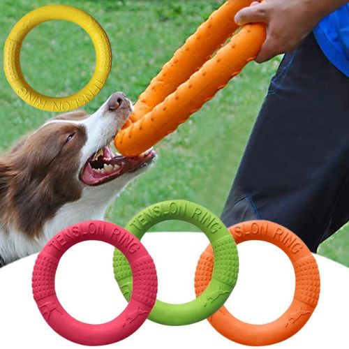 jouet chien anneau flottant couleurs multiples