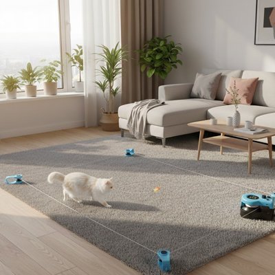 Jouet interactif pour Chat modules positionables