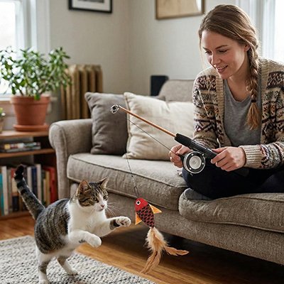jouet pour Chat télescopique