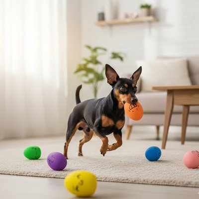 Jouet pour chien​ en forme d'oeuf 