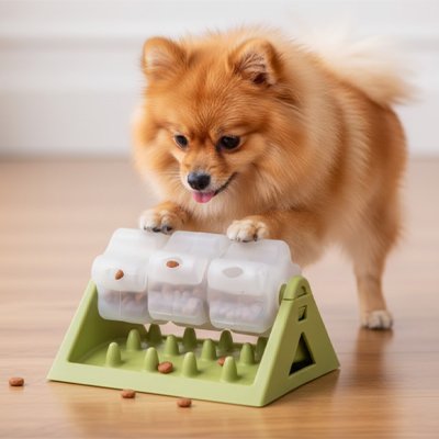 Jouet pour chien interactif améliore la digestion