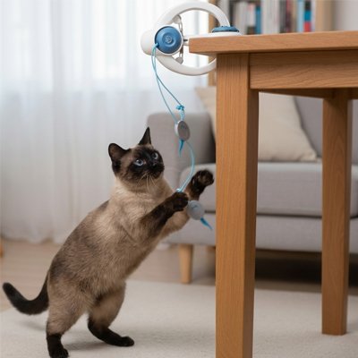 Jouets interactifs pour chat