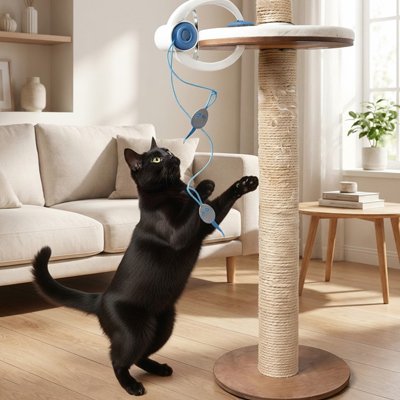 Jouets interactifs pour chat