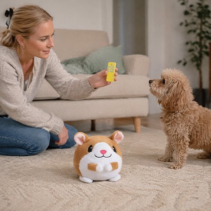 Jouets interactifs pour chiens qui sautent