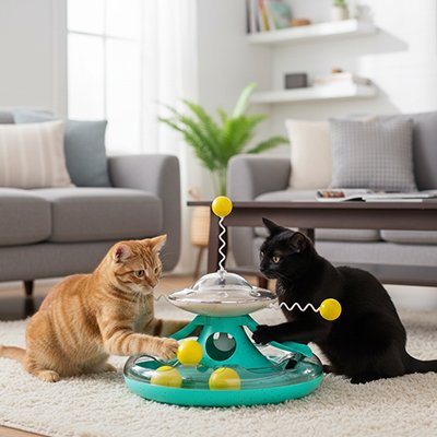Jouets pour Chats extra terrestre