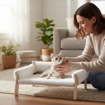 Lit pour Chat douillet
