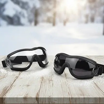 Lunette pour chien noir et transparente