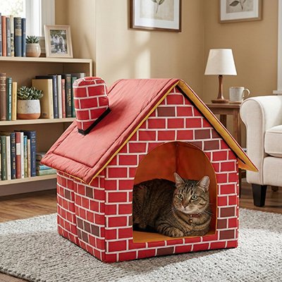Maison chat confort absolu
