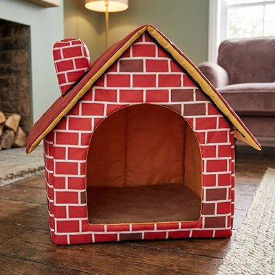 Maison chat refuge douillet