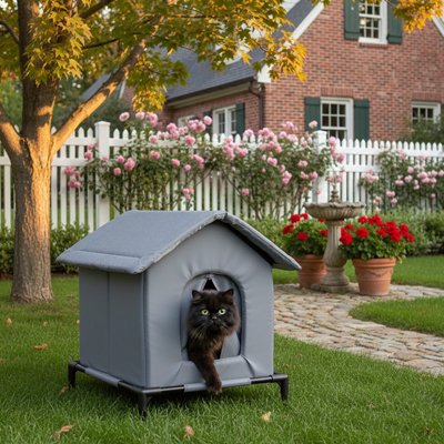 Maison exterieur pour chat reste au sec