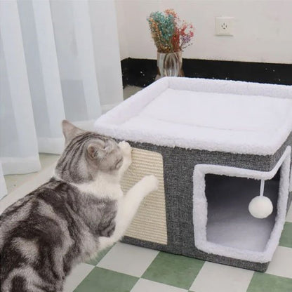 Maison pour les chats robuste et durable