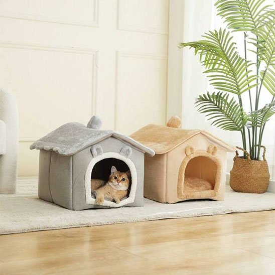 Maisons pour Chat revêtement ultra doux