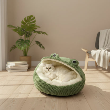 NICHE POUR CHAT nid grenouille