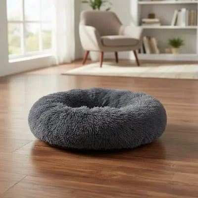 Panier déhoussable pour chien anthracite