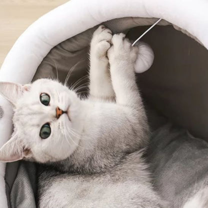 Panier pour chat confortable