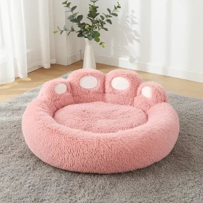 Panier pour grand chien rose