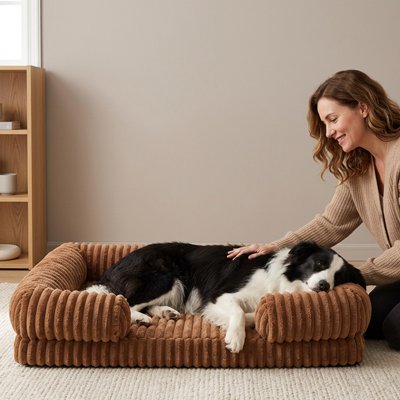 Panier XXL pour chien  – canapé orthopédique mémoire de forme
