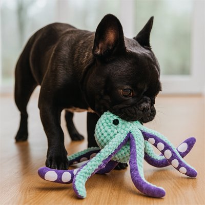 Peluche Chien anti-démolition