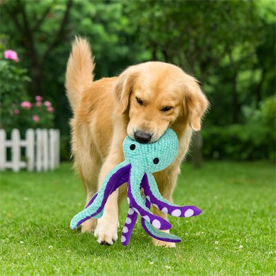 Peluche Chien pieuvre