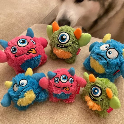 Peluche pour chiens flottante - collection de couleurs bleue rose verte