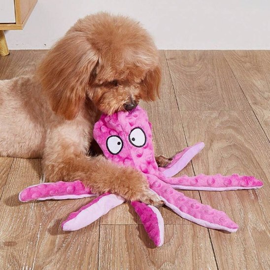 Peluches interactives chien résistant aux morsures