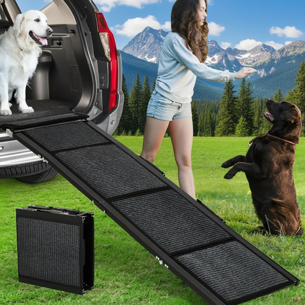 Rampe chien montagne