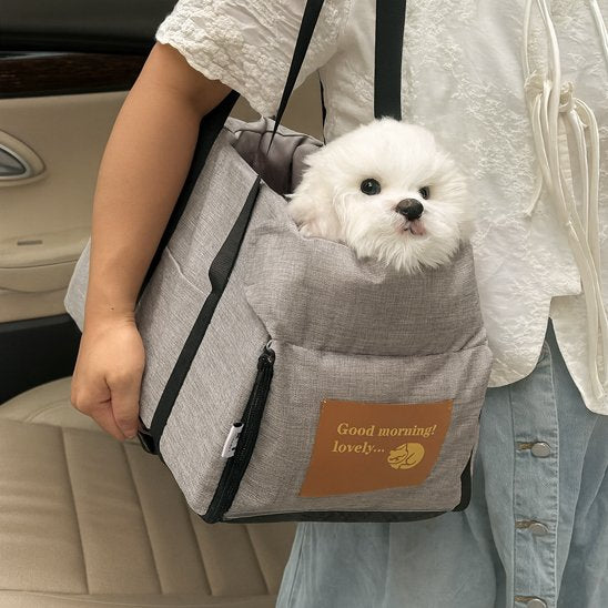 Sac de transport de chien bretelles ajustables