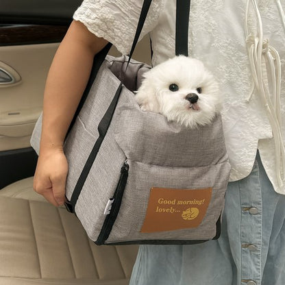 Sac de transport de chien bretelles ajustables