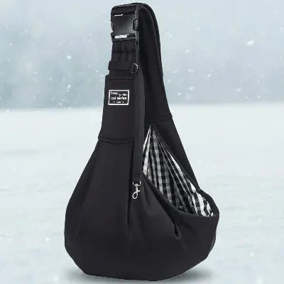 Sac pour chien ergonomique noir