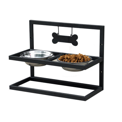 support de gamelle chien réglable et ergonomique