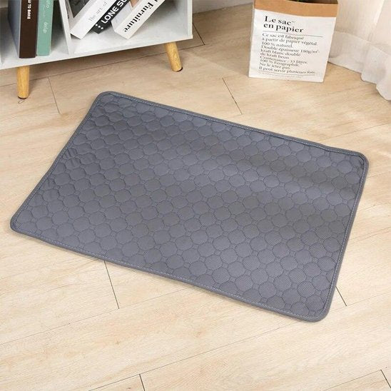 Tapis absorbant chien gris séchage rapide lavable machine