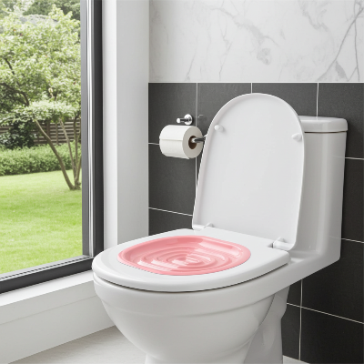 TOILETTE POUR CHAT | Confort Premium rose Royaume Animalier