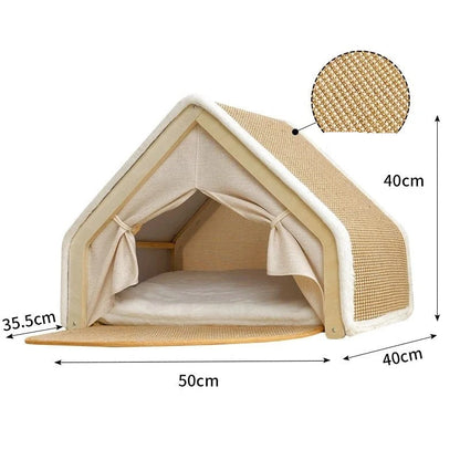 Maison pour chat |  Tipi‑Dodo™ Royaume Animalier