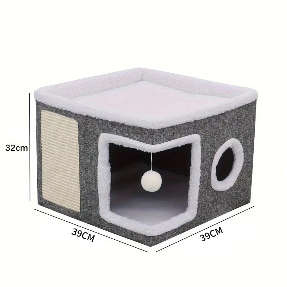 MAISON POUR LES CHATS | Cube Confort™ Royaume Animalier