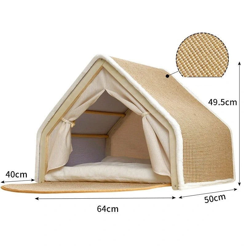 Maison pour chat |  Tipi‑Dodo™ Royaume Animalier